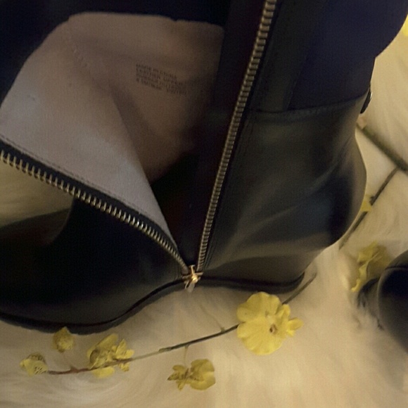 Michael kors genuine leather wedge stretch boot - Picture 5 of 8